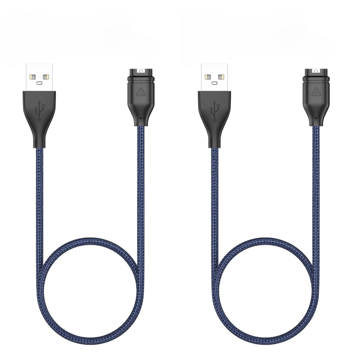 2-Pack for Garmin Venu 3 2 plus 2S Sq Garmin Vivoactive 5 4 4S 3 USB Smartwatch Charger Braided Cord Replacement Charger