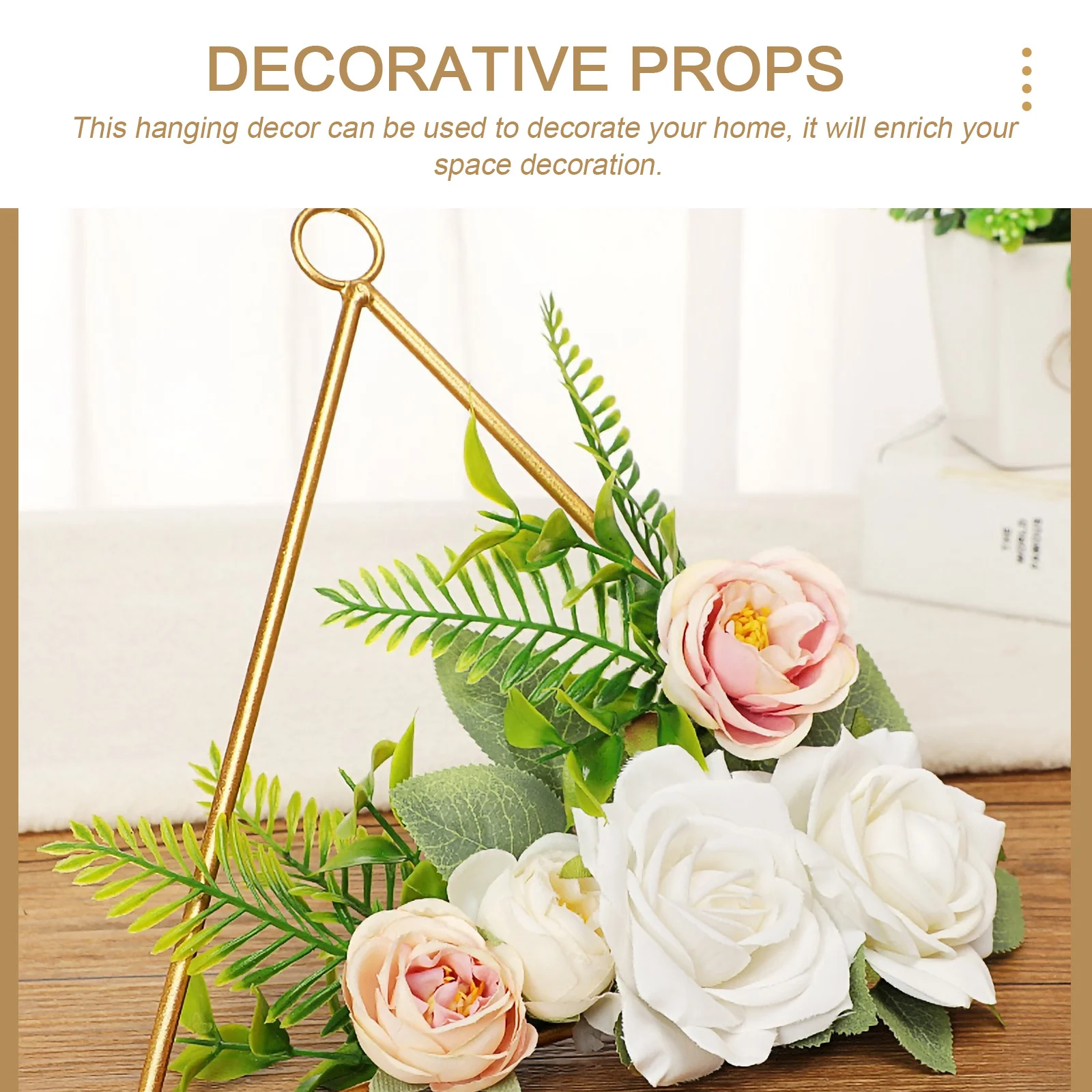 

Metal Floral Hoops Wreath Ring Smooth Strong DIY Crafts Wedding Christmas Easter Decor Dream Catcher Ring Wedding Wreath Circle