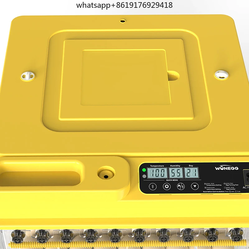 Incubadora de huevos HHD 216, incubadora de aves de corral completamente automática, incubadora de huevos de gallina