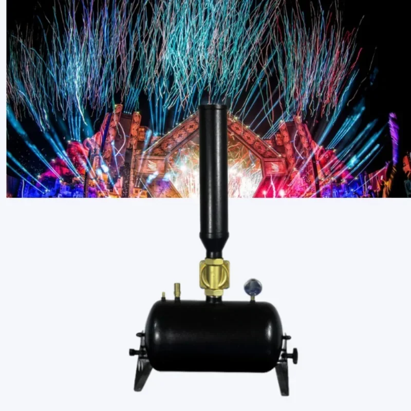 Super power co2 ribbon confetti streamer stadium machine for stage show music festival wedding party