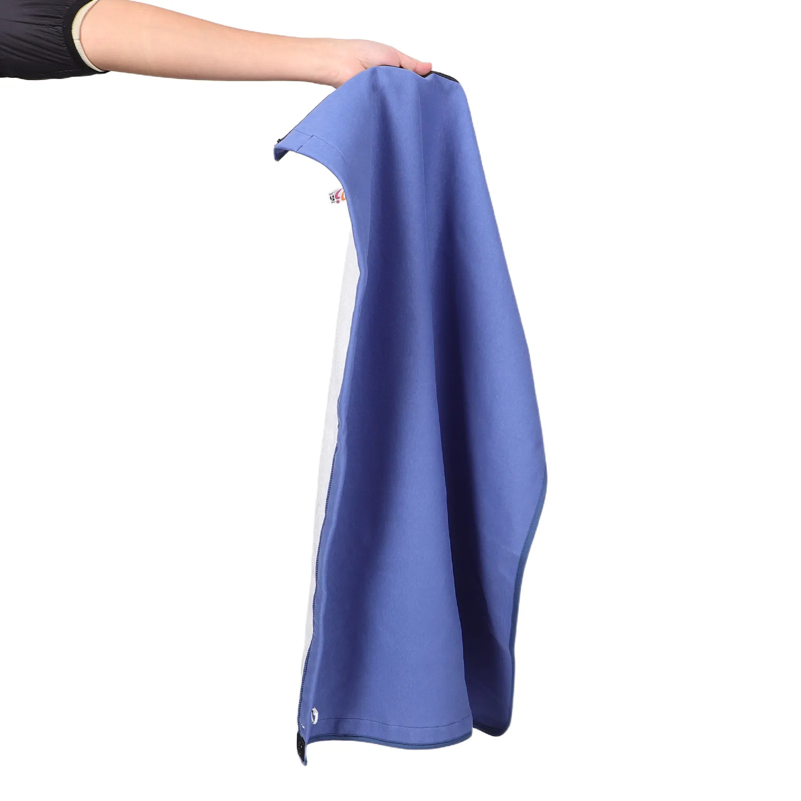 Wearable Waterproof Incontinence Diaper Skirt for Adults Reusable Washable Polyester Bed Pad with Zippered Mattress Protector