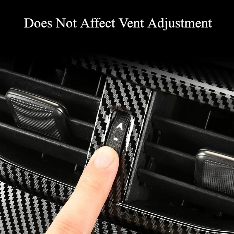 Rear‑Air‑Vent‑Outlet‑Frame Anti‑Scratch Decor‑Trim Bezel Custom Precise Fit Accessories For Lexus RX350h/RX450h/RX500h 2023-2025