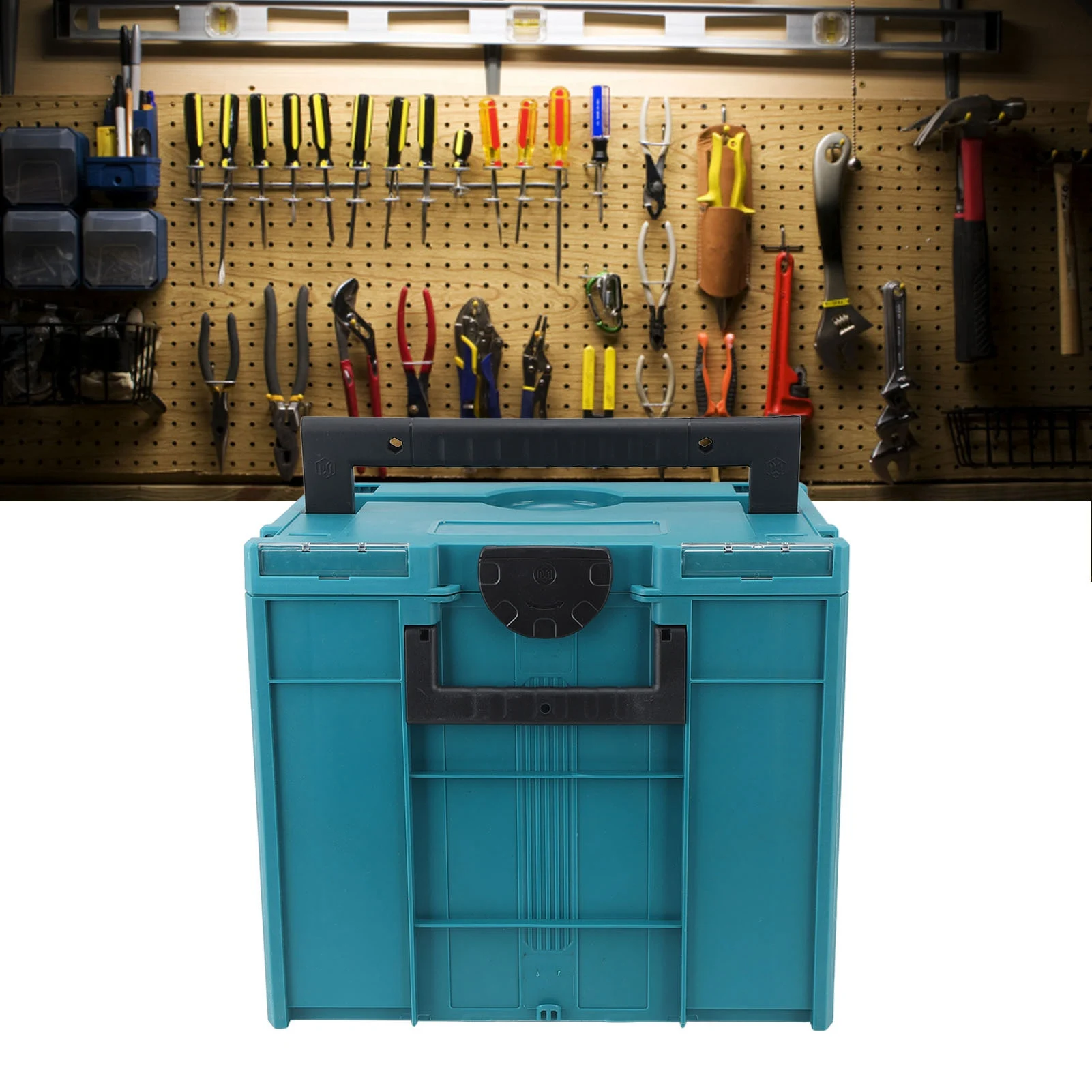 Portable Large Space Tool Box Storage Case - Hardware Organizer for Component Repair