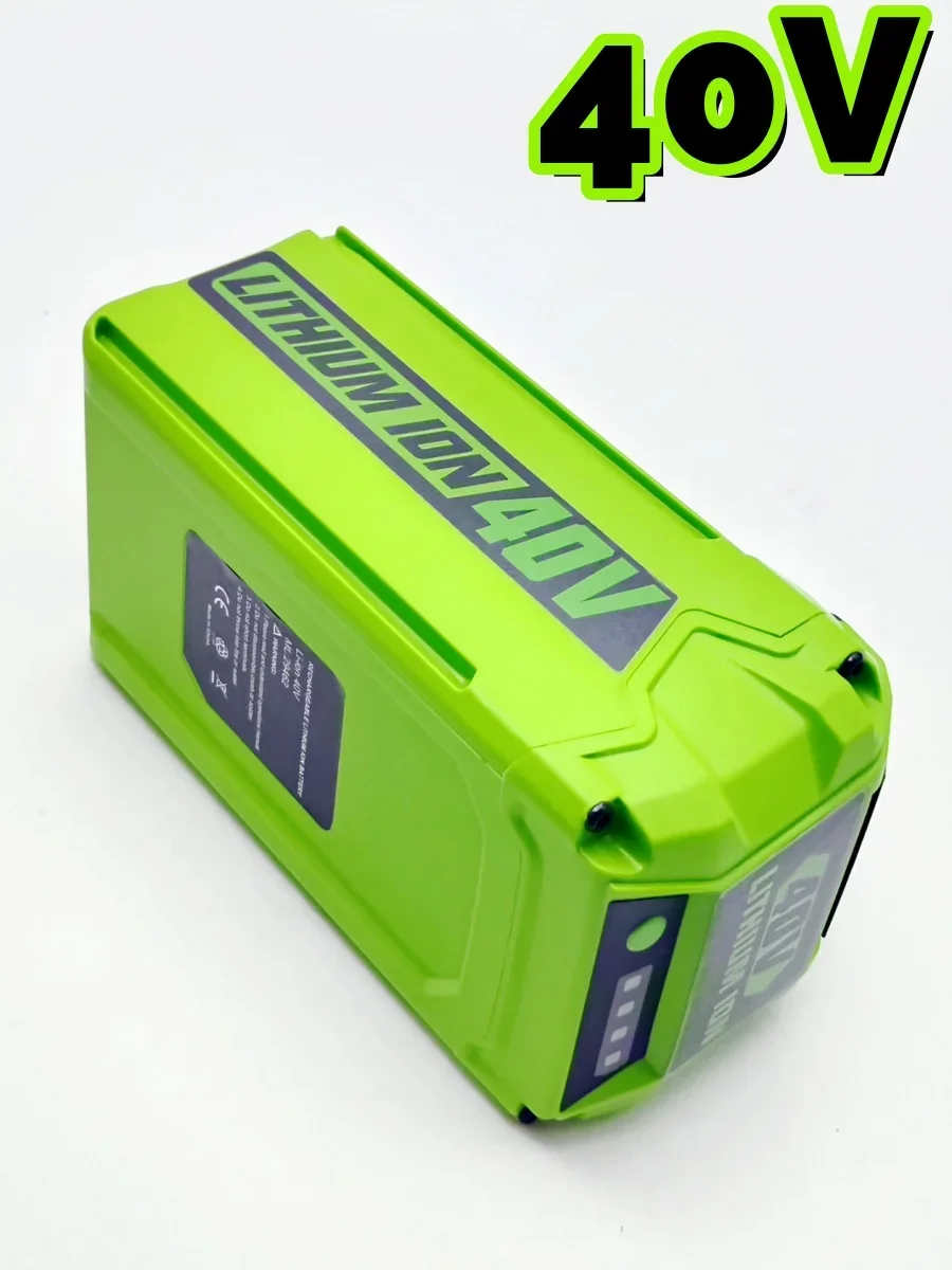 100% New for GreenWorks 40V 6.0Ah G-MAX Li-ion Battery for Lawn Mower Gardening Power Tools