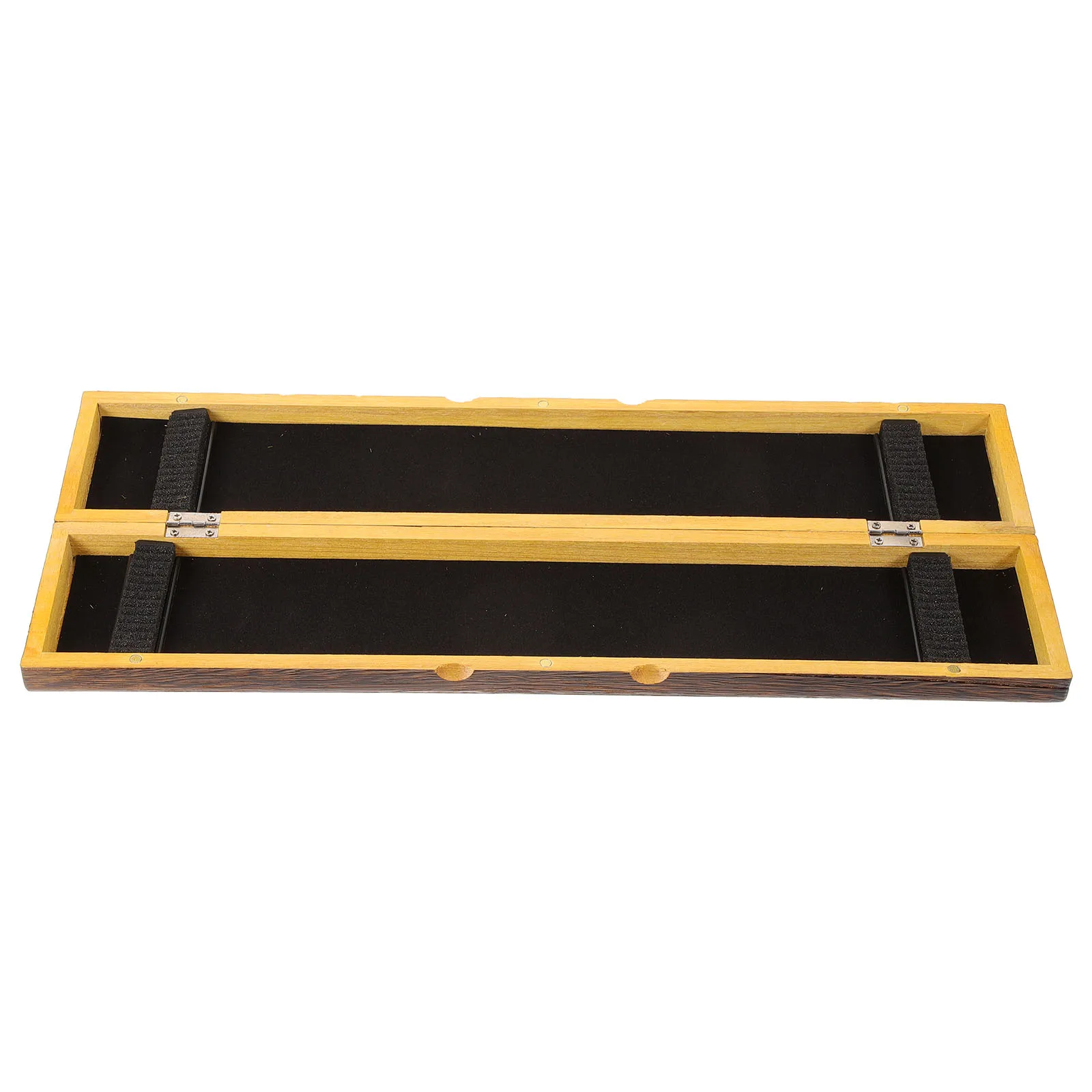 

Wooden Storage Box 45cm Fishing Tackle Case Large Capacity Natural Wood Float Design Independent Station fishing gears box wood