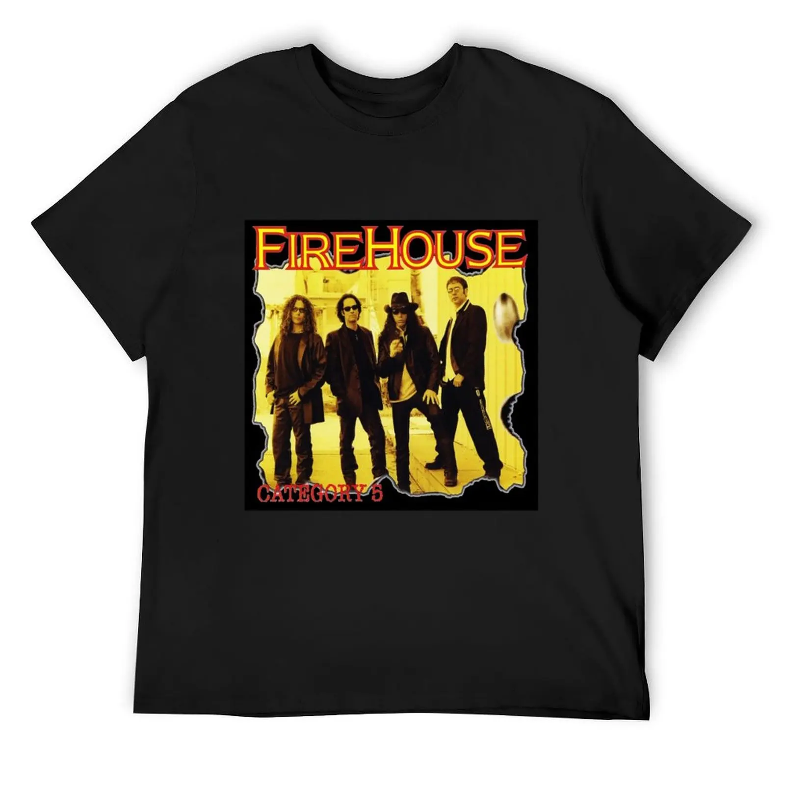 

Graphic FireHouse American Rock Band Gift For Fans T-Shirt hippie clothes T-shirts man shirts men