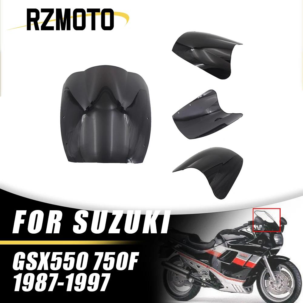 

For Suzuki GSX600F GSX750F GSX 600F 750F Windscreen Windshield 1987 1988 1989 1990 1991 1992 1993 1994 1995 1996 1997