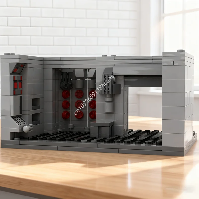 

302pcs MOC Death Star Escape And Knock Battle Model Building Christmas Gift Blocks Architecture DIY Creative Education Toy Kids