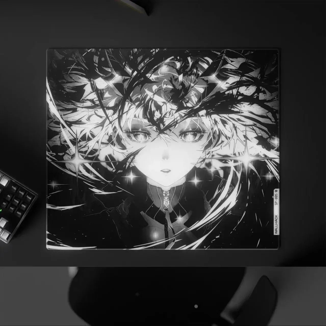 WALLHACK Sp-005 Glass Gaming Mouse Pad Upgrade Awakening Sora