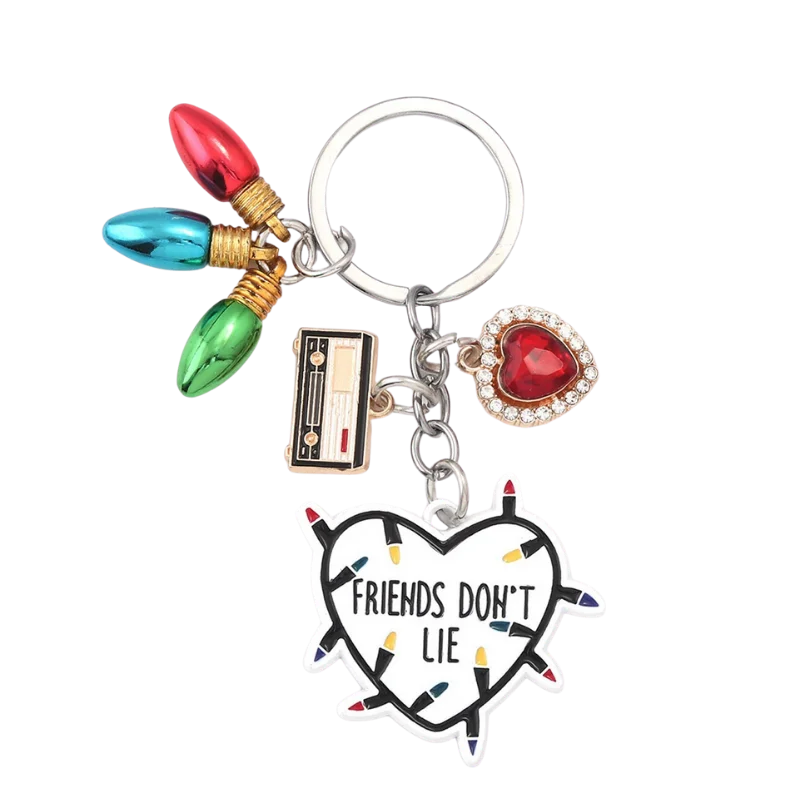 Collar con Colgante de Estrella de la Serie de Televisión Friends Don't Lie, Joyería de Moda con Dijes de Esmalte