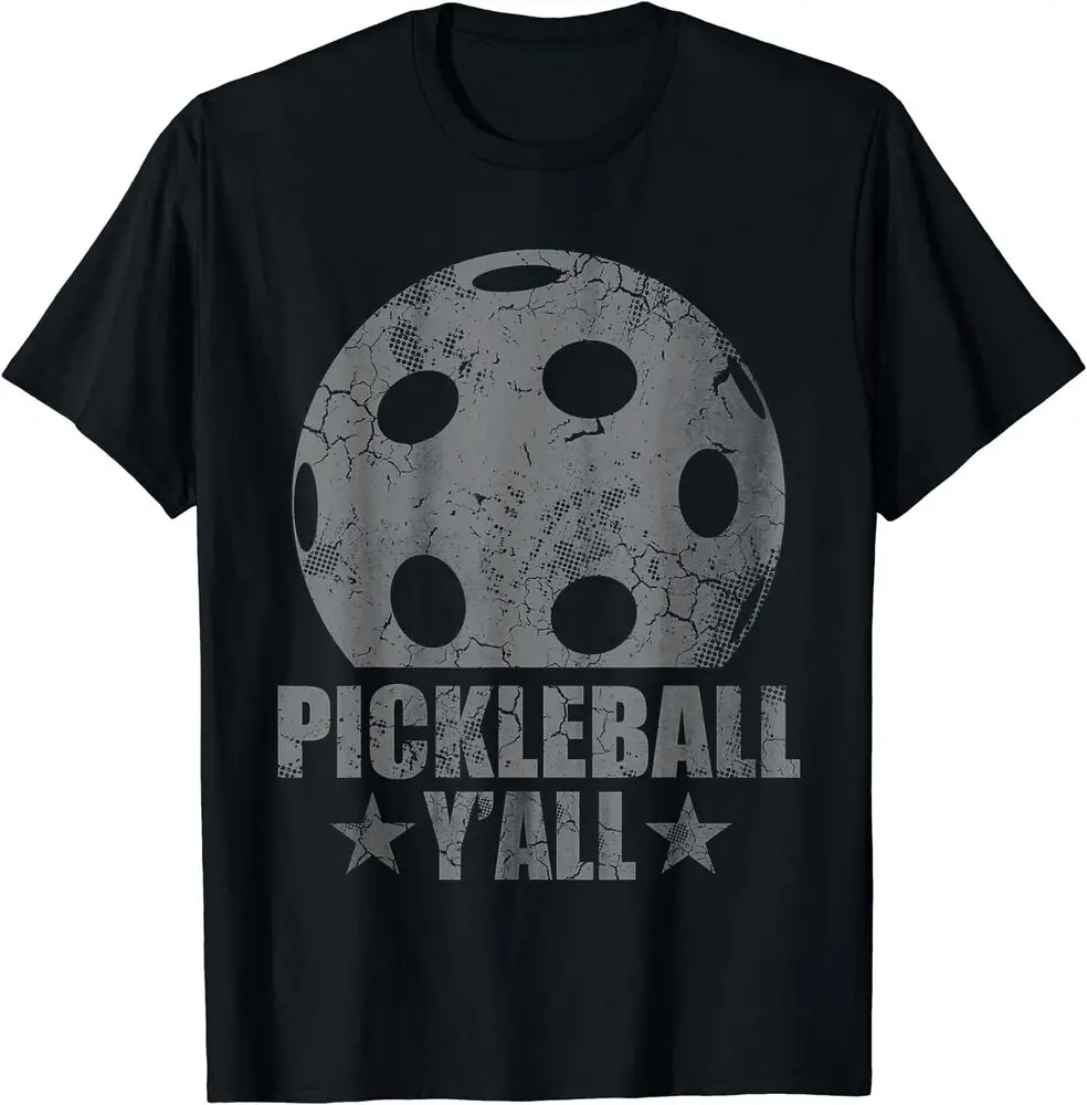 NEW LIMITED Pickleball Y'all Pickle Ball Funny Humor Sports T-ShirtAnime Costume Cotton Short SleeveY2K Luxury brand high qualit