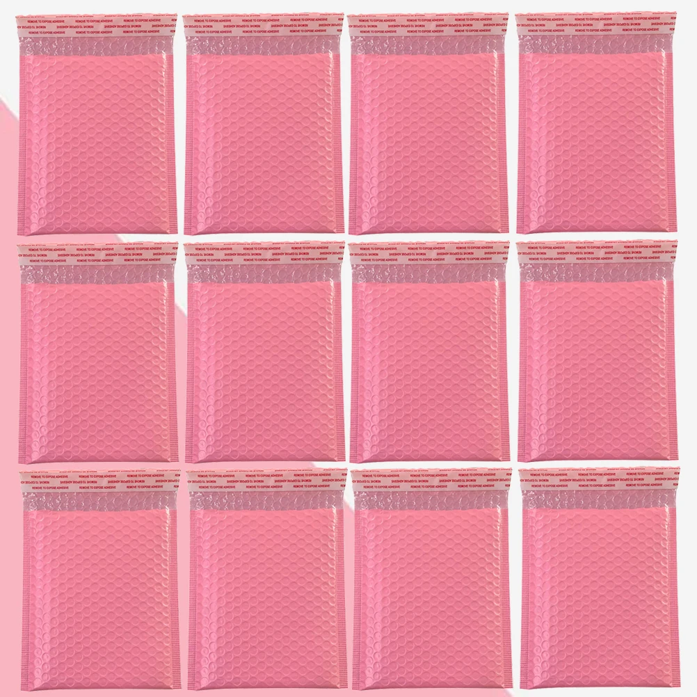 

50pcs Bubble Co-Extruded Film Bags Waterproof Lightweight Packaging Pouches Costume Supplies Shockproof