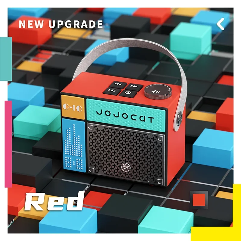 

Портативная Hi-Fi ретро-колонка C-10 с Bluetooth, беспроводная, для звонков, мини-саундбар, портативный MP3-плеер с поддержкой TF-карт