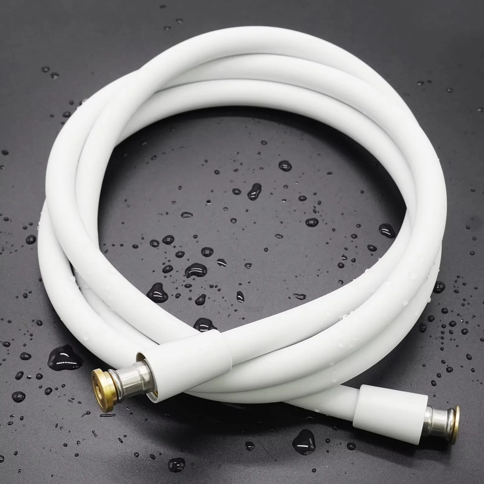 

New High Quality Silicone Shower Hose 1.5/2/3M Flexible Bath Tube Explosion Proof Plumbing Pipe Soft With Baby Skin Touch