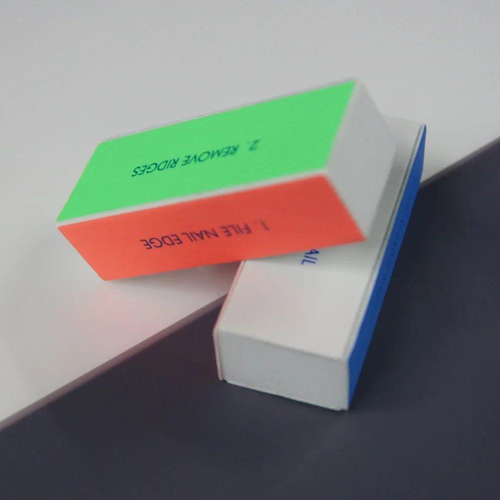 12 قطعة مبرد أظافر ملف الإسفنج الرملي كتل مانيكير باديكير مسمار مزيل الجلد الميت البولندية الأظافر الطبيعية كاذبة