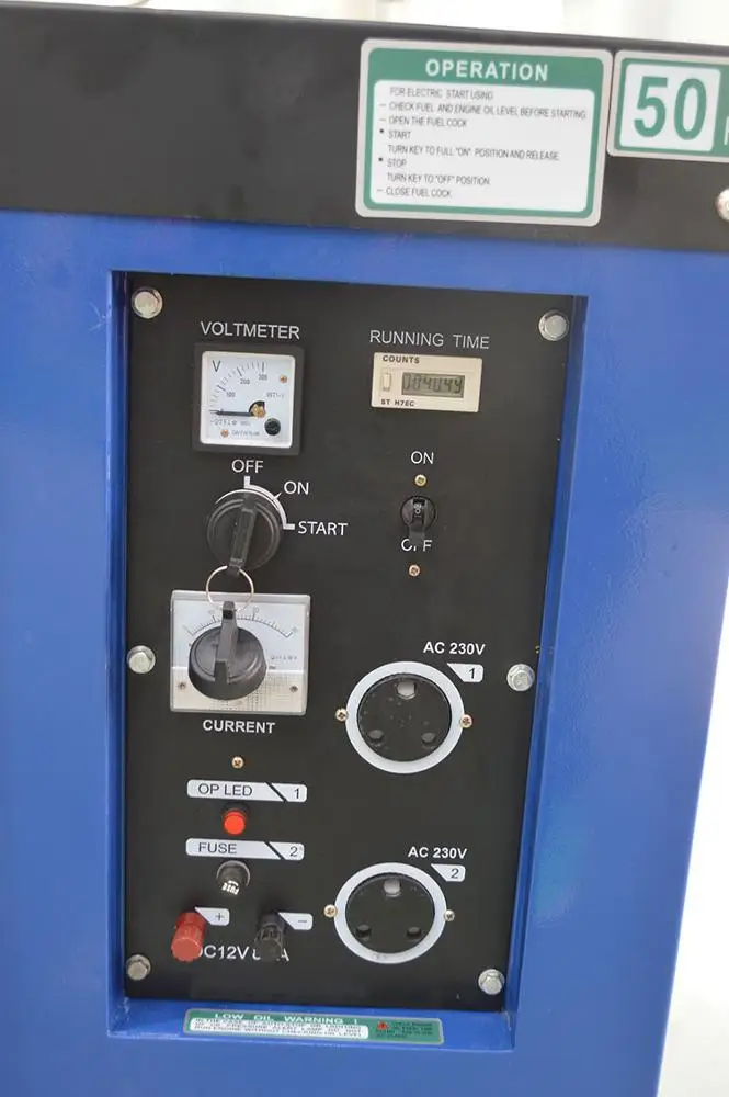 Zâmbia Silent Generator Set, 6.5kVA, 5kV, Novo tipo, Venda quente