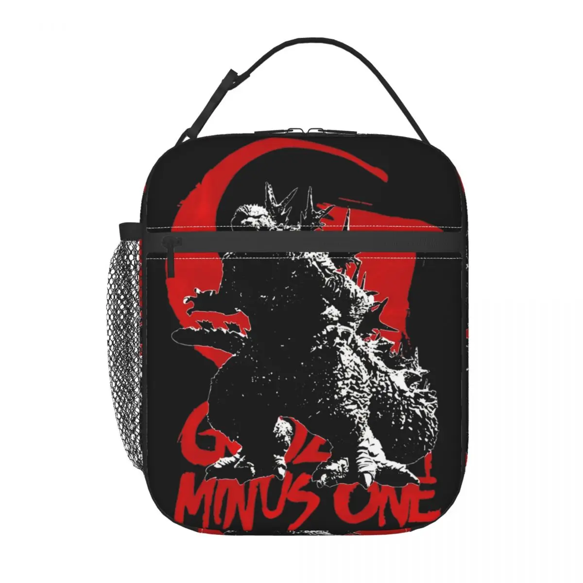 Godzillaed Minus One Film borsa termica per il pranzo per il lavoro mostro Bento Box riutilizzabile uomo donna scatole termiche per il pranzo