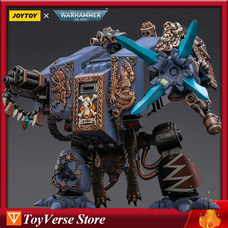 [IIN STOCK] JOYTOY Warhammer 40k 1/18 Action Figures Space Wolves Bjorn the Fell-Handed Collection Model