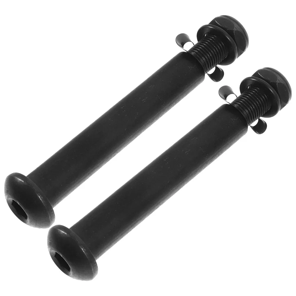 

2pcs Elliptical Trainer Screws Sturdy Steel Fixation Bolts Reliable Stability Tools for Fitness Machine Accessories