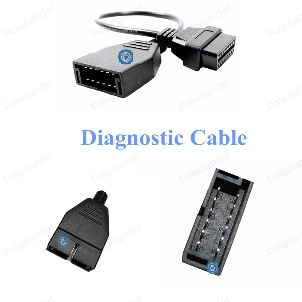 

Car Diagnostic Cable 12pin To 16pin Diagnostic Interface For G-M OBD2 Diagnostic Scanner Cable Accessories