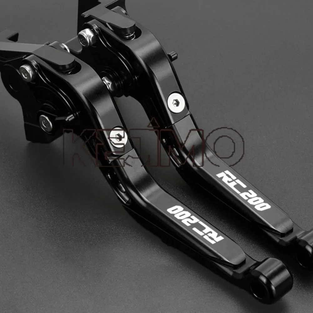 

Motorcycle For KTM RC200 RC 200 2014-2026 2025 2024 2023 2022 2021 Folding Handlebar Adjustable Brake Clutch Levers CNC Aluminum
