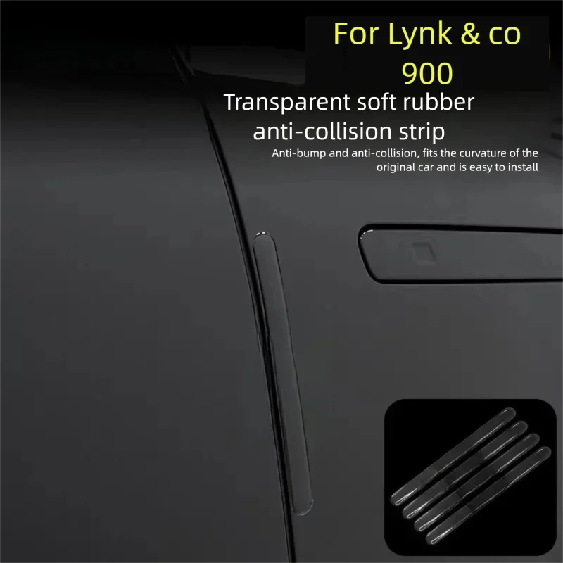 

For Lynk & Co 900 Rearview Mirror Anti-Collision Strips & Door Anti-Scratch Stickers, Exterior Decoration Accessories