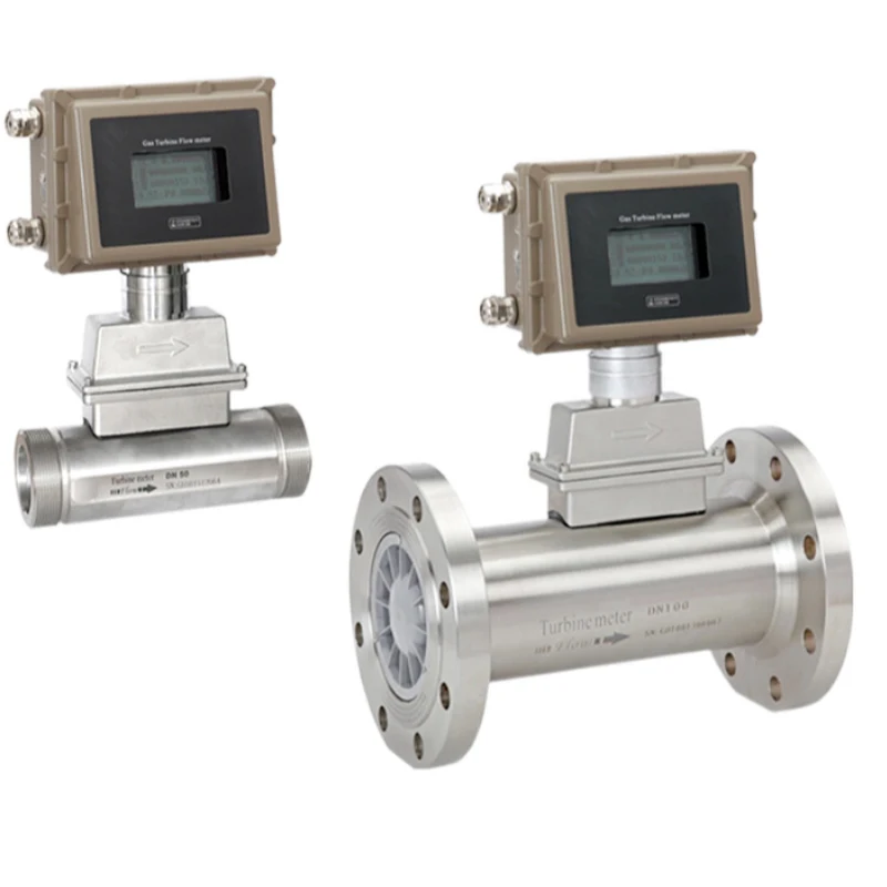 Lpg Propane Natural Gas Types Turbine Flow Meter