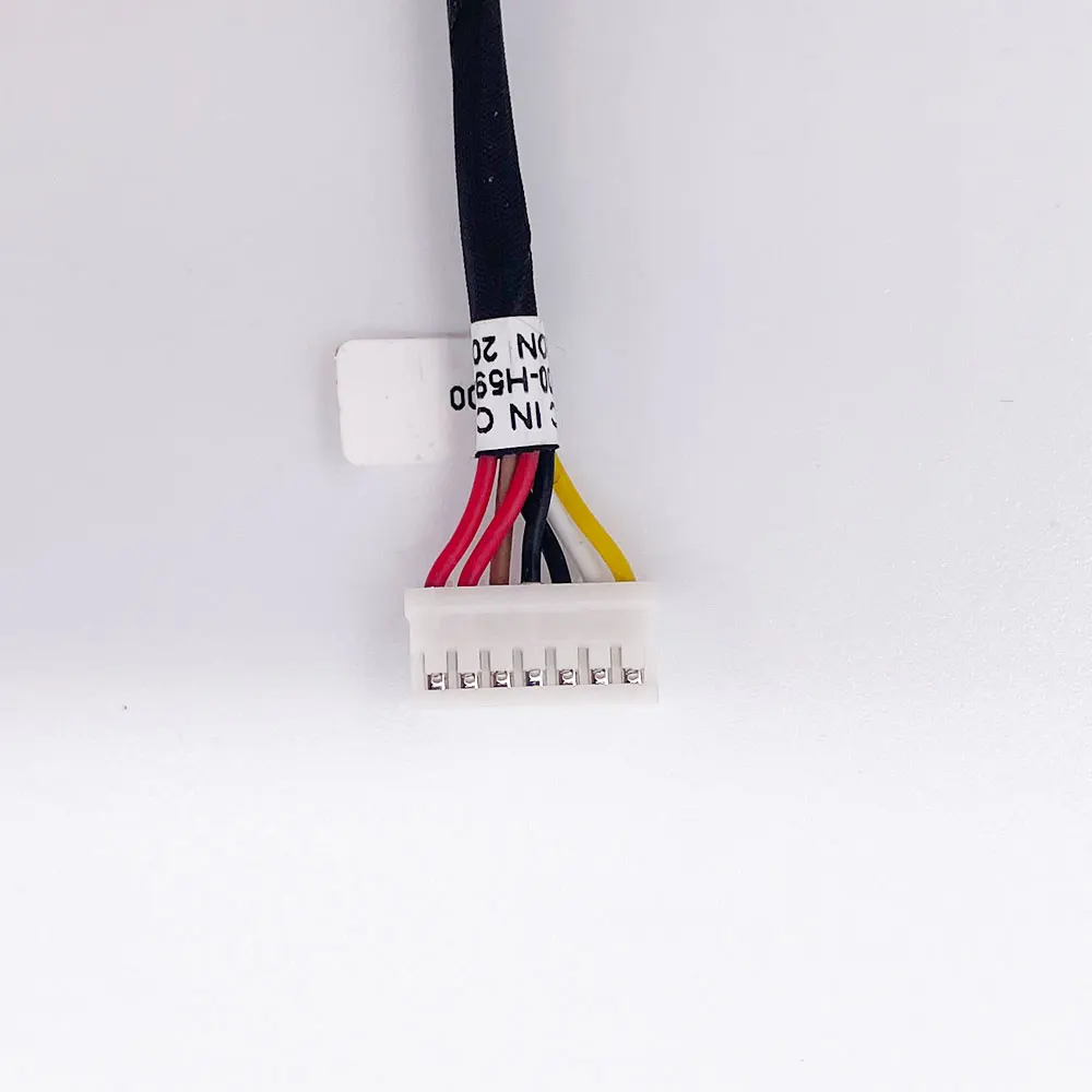 Conector de alimentación de CC con cable para portátil HP G72, CQ72, G62, CQ62, Cable flexible de DC-IN DD0AX8PB00