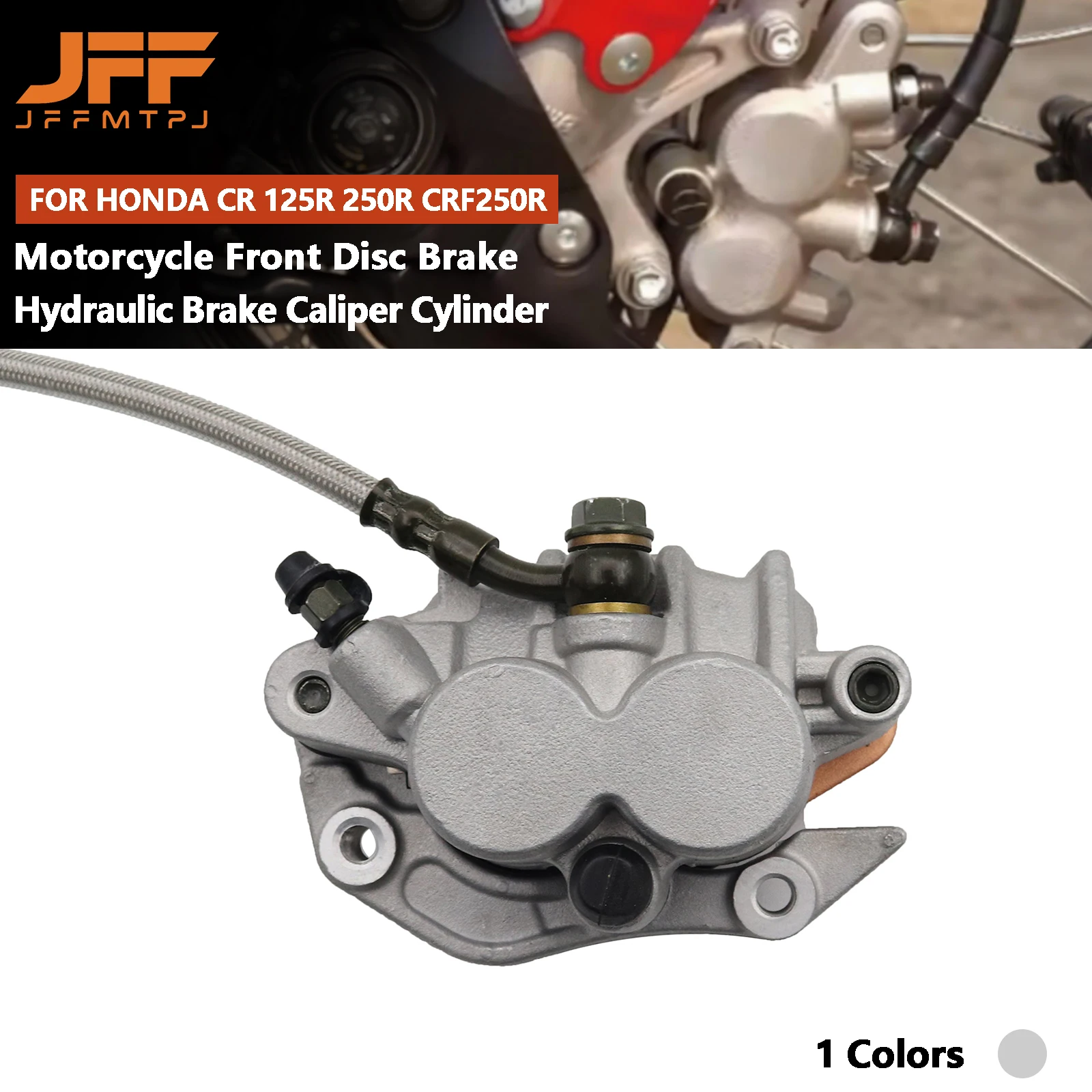 

Motorcycle Front Disc Brake Assembly Hydraulic Brake Caliper Cylinder For Honda CR 125R 250R CRF250R CRF 450R 250X 450X 250RX