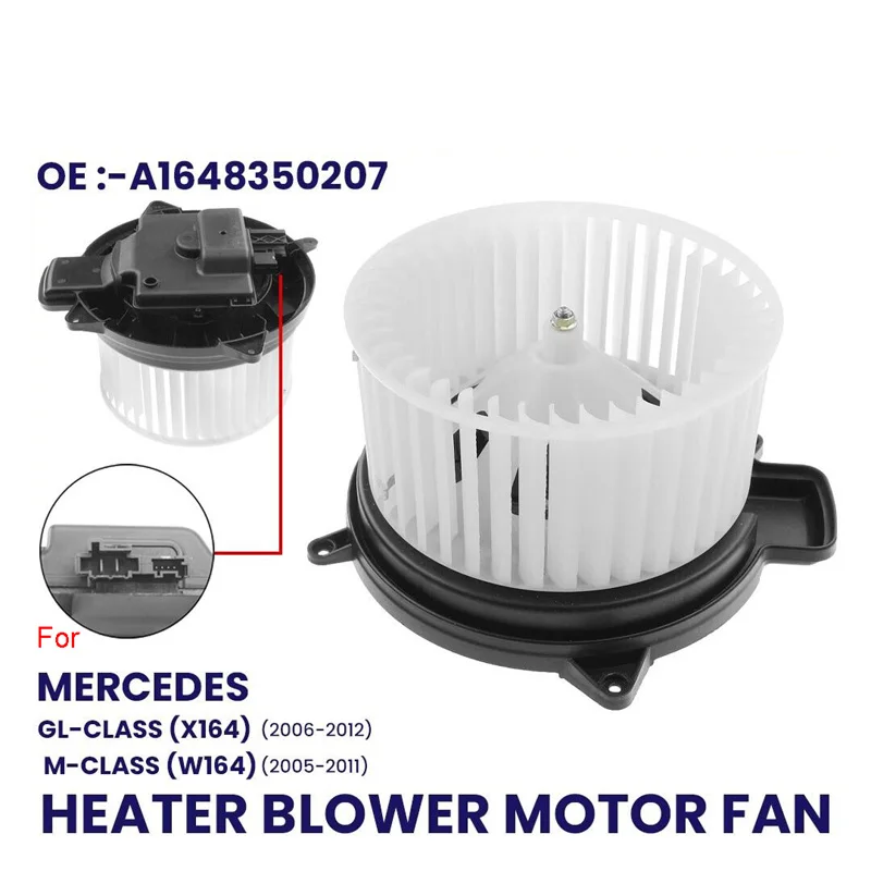 HEATER BLOWER MOTOR FAN FOR MERCEDES M-CLASS W164 GL-CLASS X164 R-CLASS W251 RHD