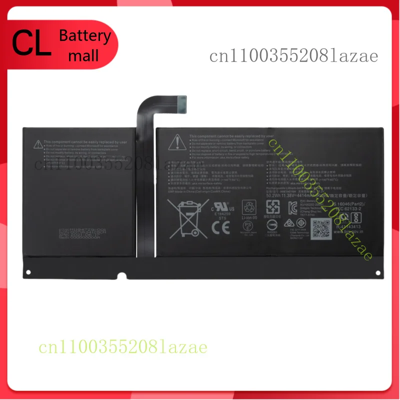

Оригинальный аккумулятор 96BTA016H DYNC01 для планшета Microsoft Surface Pro 8 2021.