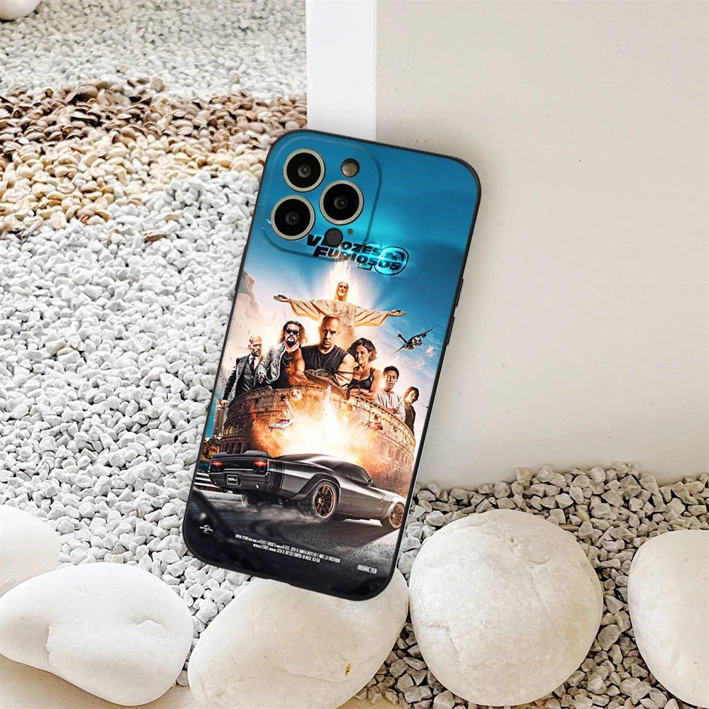 For IPhone 15 Pro Fast and Furious Moive Phone Case for IPhone 15 14 13 12 Pro XR XS MAX 15 Plus SE 14 Pro Iphone Covers