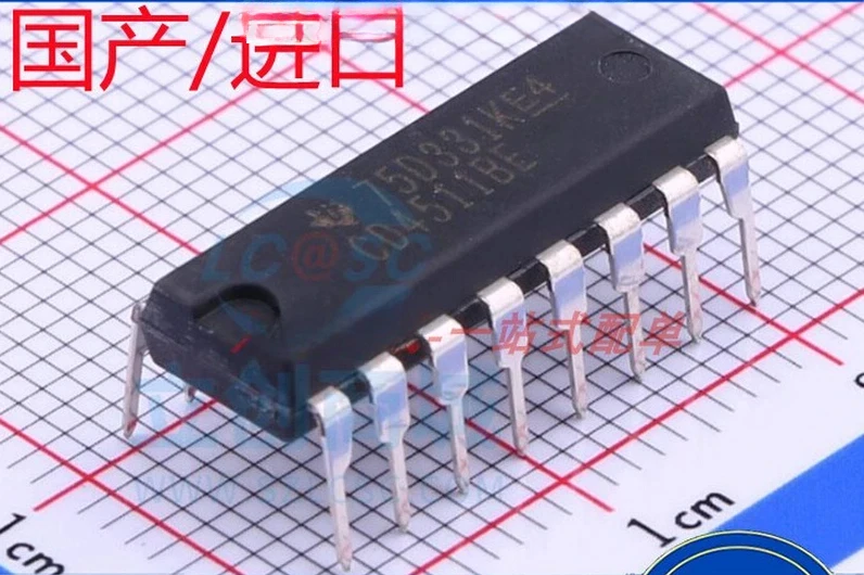 

Domestic/imported CD4511BE CD4541BE CD4543BE CD40143BE CD40106BE inline chip Pack 10 pieces