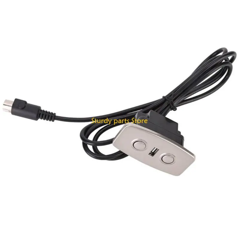 

97QC Practical ABS Motor Control Unit Integrated USB Charging Port 5 Pin Straight