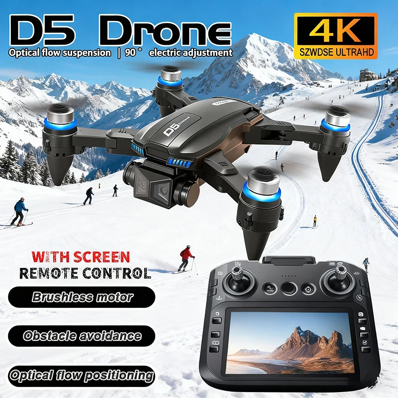 New D5 Drone 8K Hd …