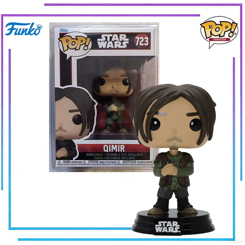 ファンコ-ポップ-スター・ウォーズ-ザ・アコリート・キミル-723-ビニールフィギュアボブルヘッド置物人形モデル収集価値のあるギフトおもちゃ