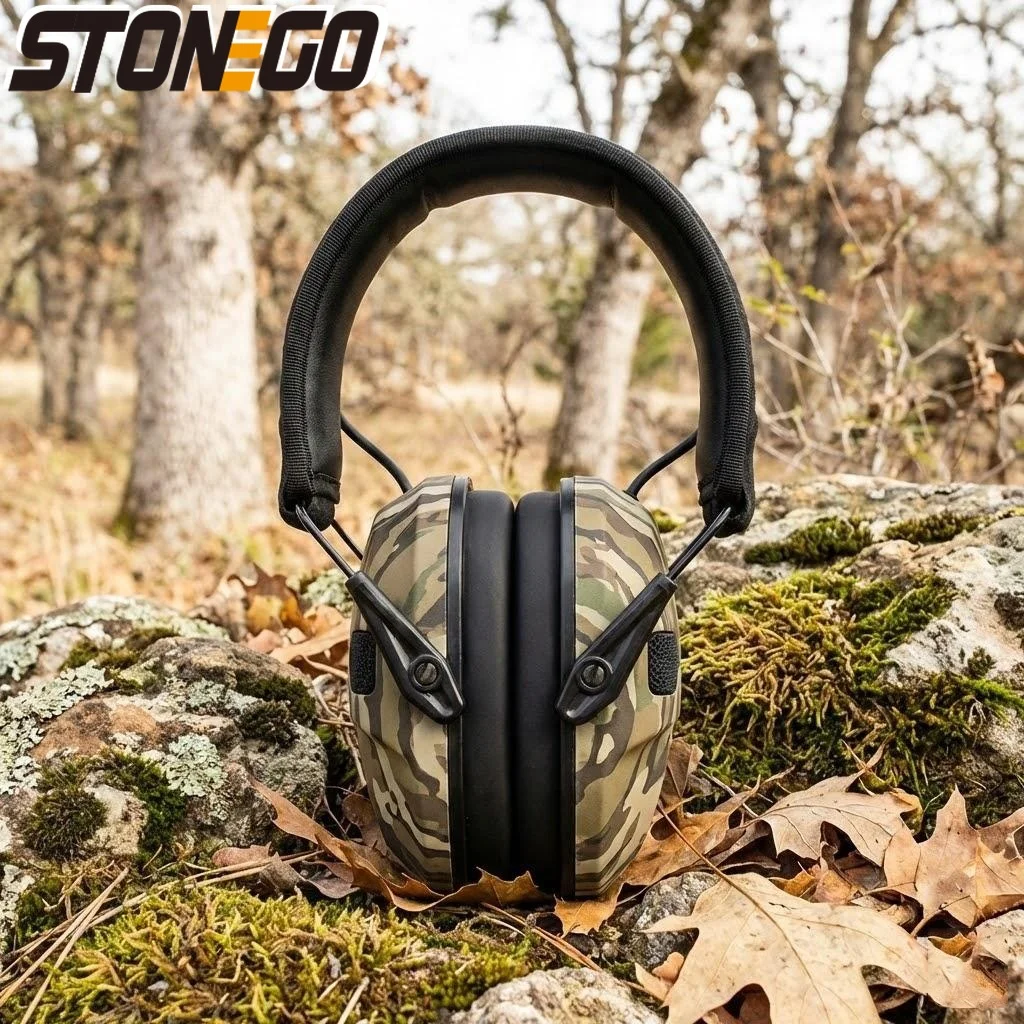 

Outdoor Tactical Shooting Earmuff Antinoise Sound Amplification Foldable Hearing Protection Headset