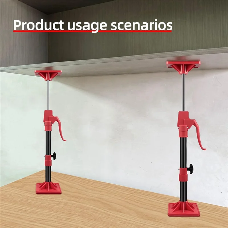 2025 Trend Cabinet Jack Support Bar, 2-Pack Adjustable Quick Support System Bar, Telescoping Third Hand Tool