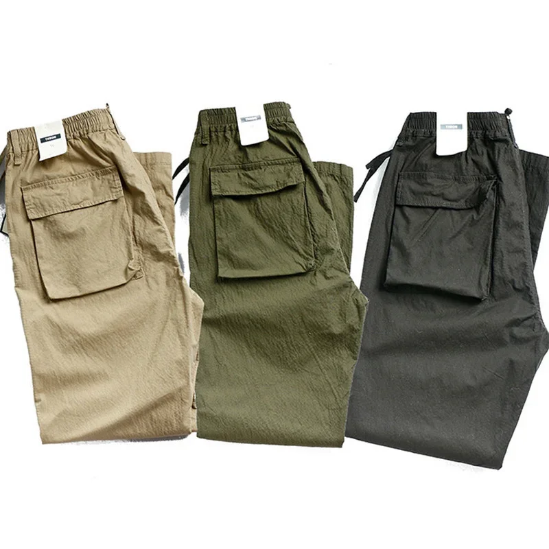 Spring Military Style Thin Leggings Elastic Loose Casual Trousers Outdoor Trekking Hiking Camping Tooling Cargo Pants