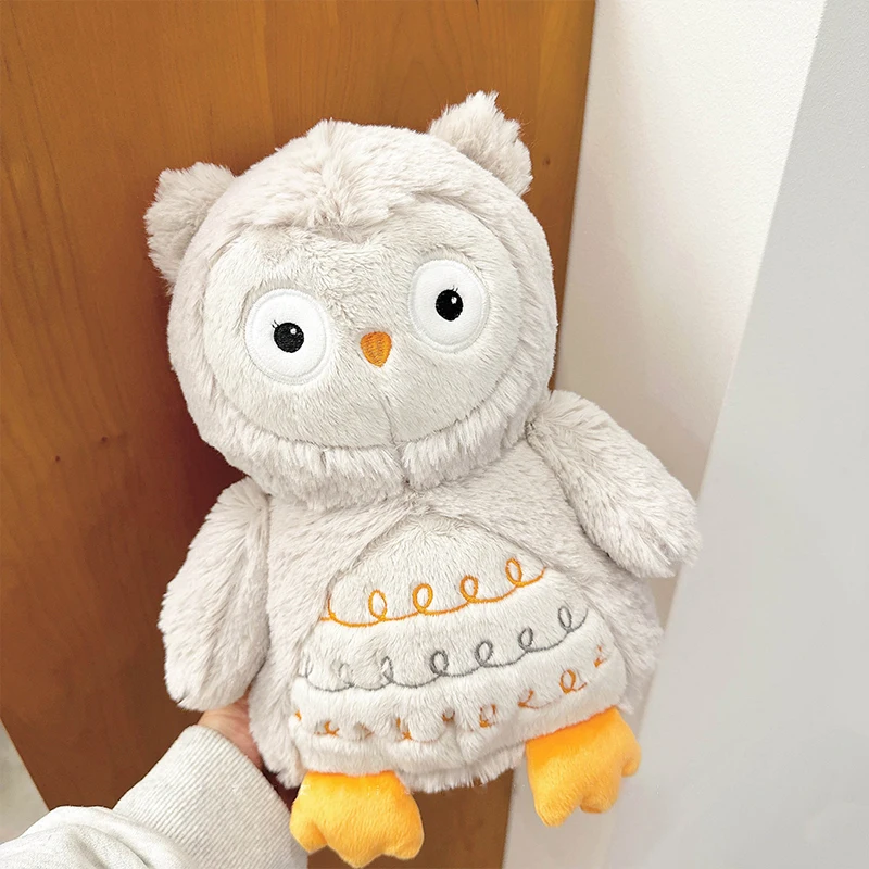 

26CM Grey Owl Plush Toys Soft Cartoon Animal Toy Home Room Decor Child Kids Birthday Gifts