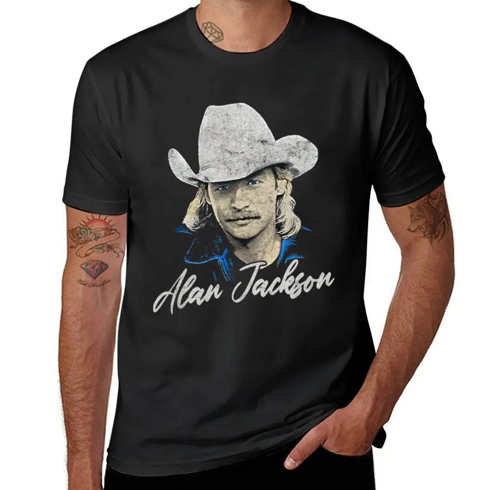 

New Alan Jackson Classic T-S T-Shirt anime new edition t shirt heavy weight t shirts for men