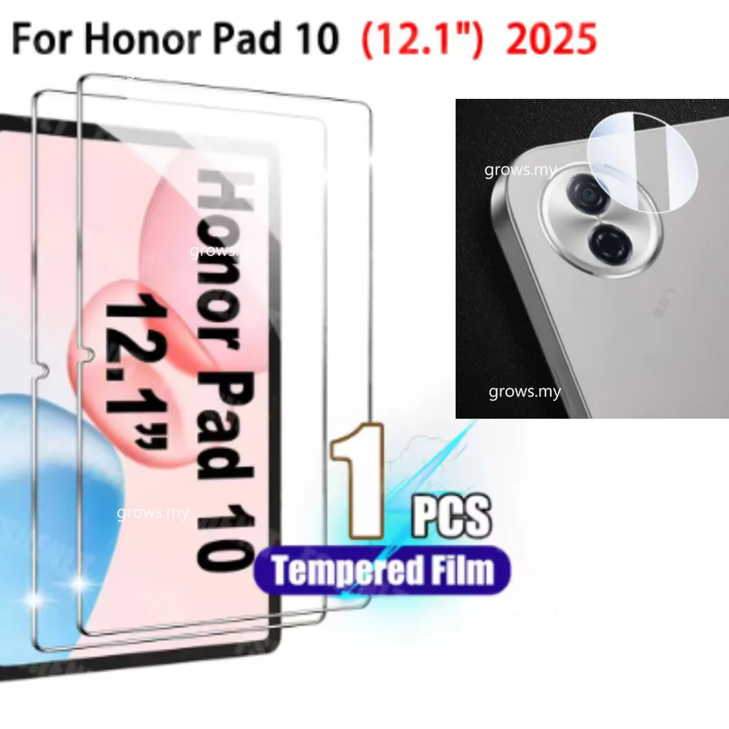 

Пленка из закаленного стекла для Honor Pad 10 (2025), 12,1 дюйма, HD, прозрачная защитная пленка для экрана Honor Pad 10 HEY3-W00 HEY3-W10, защитная пленка для камеры