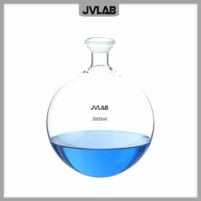 Receiving Flask Recplacemnt IKA Rotary Evaporator Accessories Lab Glassware Round Bottom Flask 3000mL Spherical Mouth 35mm 1 EA