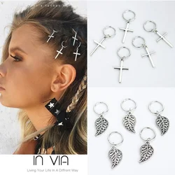 5 Pcs/set Colorful Dreadlocks Beads for Hair Braids Wooden Pearl Hair Rings Clips Cuffs Hip-hop Fashion Hair Accessories Braider