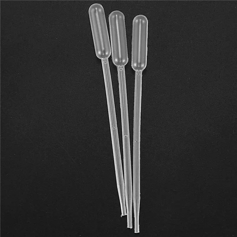 TFTP-1000PCS Graduated Pipettes Dropper Polyethylene (0.5Ml)