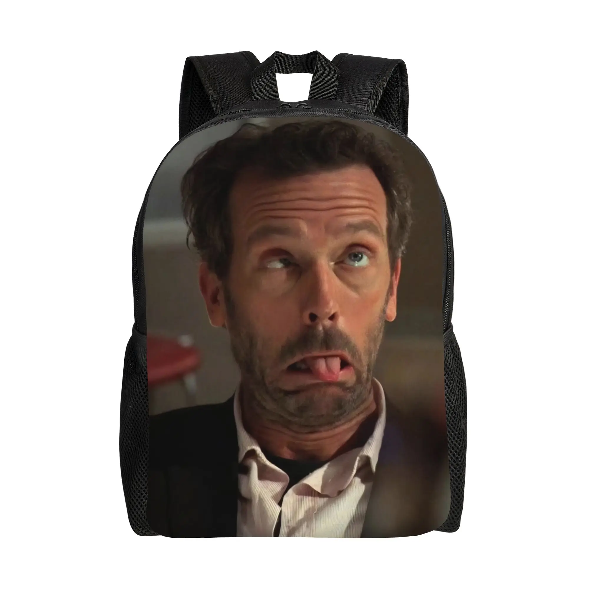 

House MD Dr Gregory House Backpack for Girls Boys Kids Lightweight School Bags for Toddlers Preschool