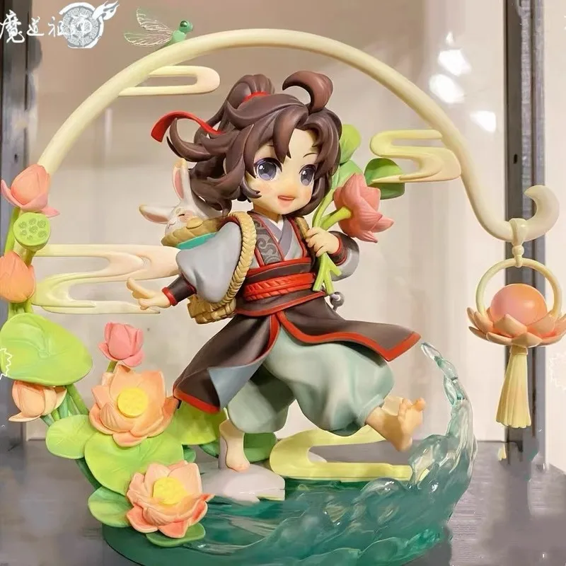 

21cm Patriarch Of Magic Dao Wei Wu Xian/lan Wang Ji Anime Figurine Official Authentic Game Periphery Model Festival Gift