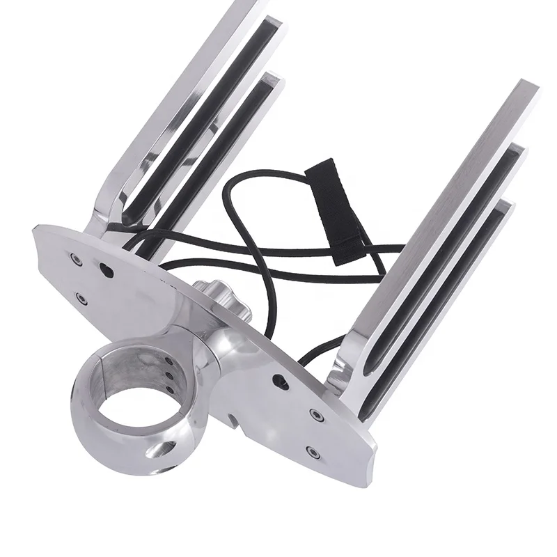 

Reborn Aluminium Pro Quick Release Wakeboard Tower Rack 2.5'' Clamp Board Storage Rack Polished