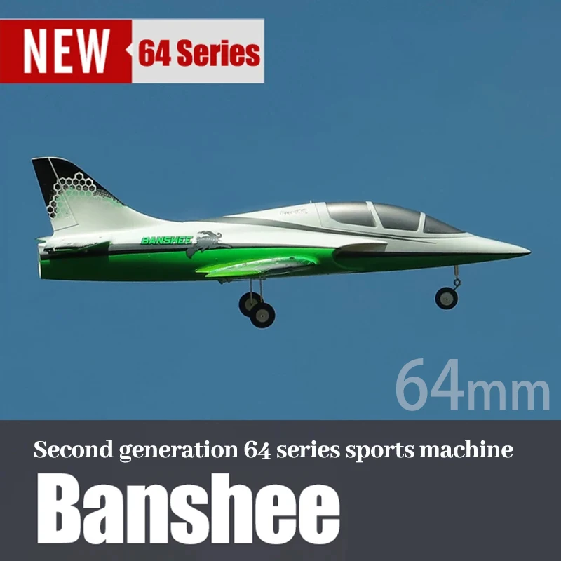 

Freewing Banshee 64mm Ducted Fan Sport EDF Jet- PNP RC Airplane Simulation Model Aviation Remote Control Aircraft Toys