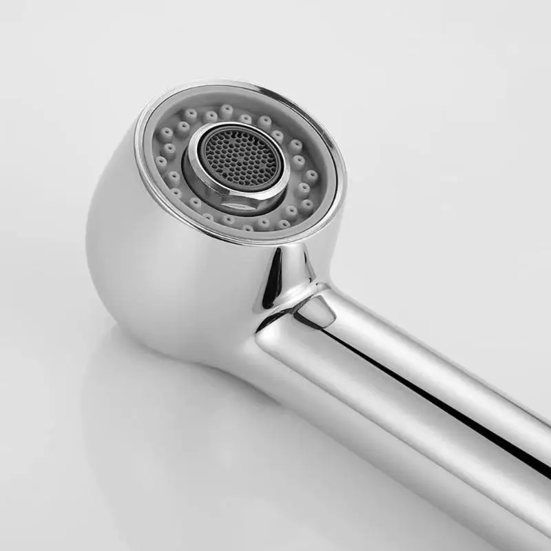4XFD Upgraded Pull Out Shower Head Kitchen Tap Sprayer Multifunctional Faucet Attachment Pull Out Shower Head G1/2